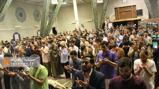 حاشیه تصویری مراسم اعتکاف ۹۸ مسجد دانشگاه تهران
